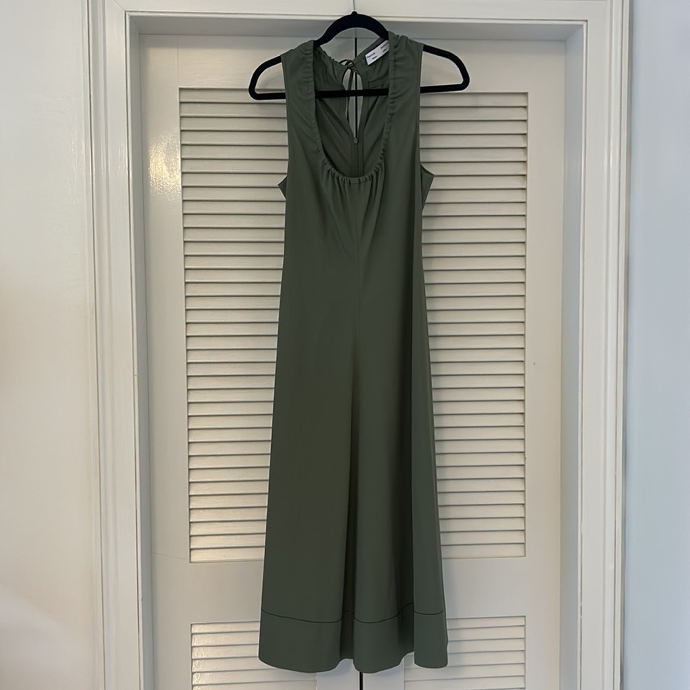 Proenza Schouler Green Midi Dress